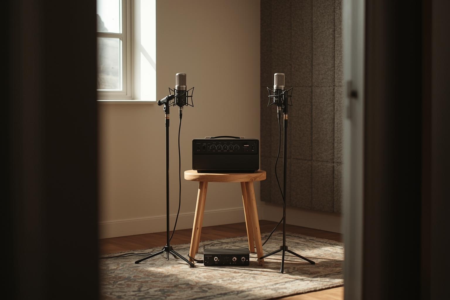 Recording in Small Rooms, Stereo Capture, and Mixing